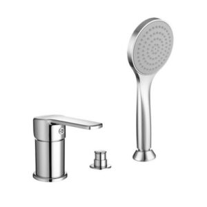 32181CR Monocomando bordo vasca con deviatore e doccetta PORTA E BINI