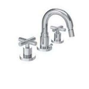 33155CR Batteria bidet bocca girevole con scarico PORTA E BINI