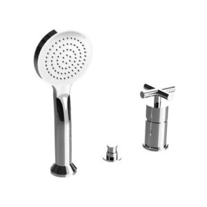 33181CR Monocomando bordo vasca con deviatore e doccetta PORTA E BINI - immagine 1