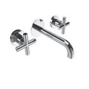 33242CR Batteria lavabo a muro L 160 mm PORTA E BINI - immagine 1