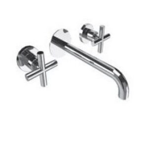 33243CR Batteria lavabo a muro L 200 mm PORTA E BINI - immagine 1