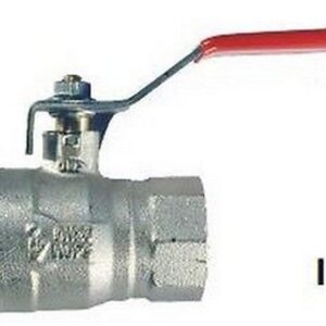 150040 Valvola a sfera a passaggio totale F x F 1 1/2" RASTELLI