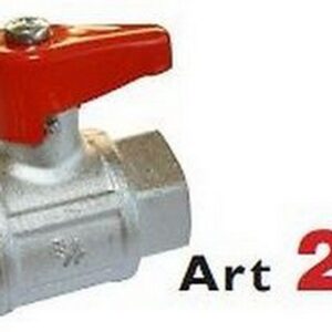 211025 Valvola a sfera a passaggio totale tipo pesante M x F 1" RASTELLI - immagine 1