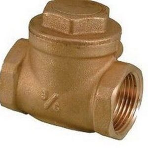 406040 Valvola clapet in ottone con sede in gomma 1 1/2" RASTELLI