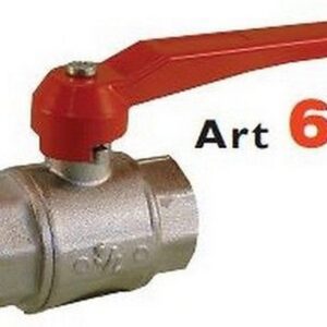 006032 Valvola a sfera a passaggio totale tipo normale F x F 1 1/4" RASTELLI