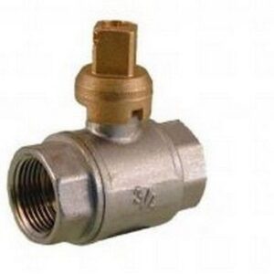 068020 Valvola a sfera a passaggio totale F x F 3/4" RASTELLI