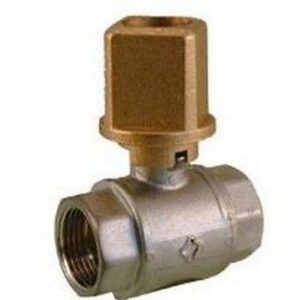 691020 Valvola a sfera a passaggio totale M x F 3/4" RASTELLI - immagine 1