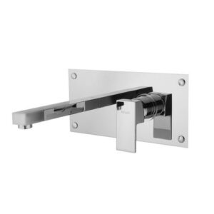 34115CR Monocomando lavabo a muro piastra singola PORTA E BINI - immagine 1