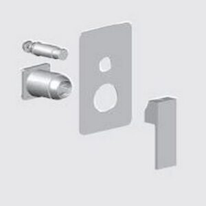 34167CR Parti esterne monocomando doccia incasso con deviatore PORTA E BINI - immagine 1