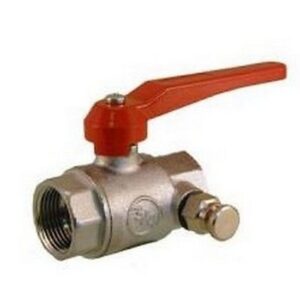 065020 Valvola a sfera a passaggio totale F x F 3/4" RASTELLI
