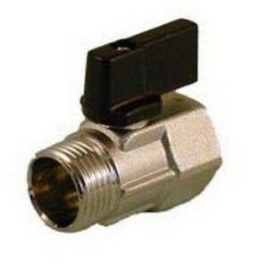 081010 Valvola a sfera tipo mini M x F 3/8" RASTELLI - immagine 1