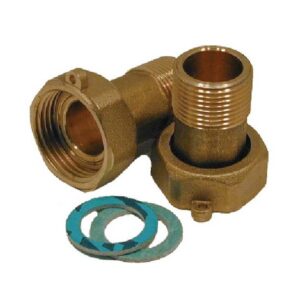 612015020 Coppia di raccordi per contatore 1/2" RASTELLI - immagine 1