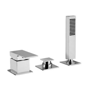 3502800 Batteria bordo vasca senza bocca, deviatore VitaDue FRATELLI FRATTINI - immagine 1