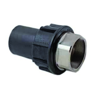 369563F Adattatore Di Transizione Pe/ Ottone Femmina Per Acqua E Gas Ferrari - immagine 1