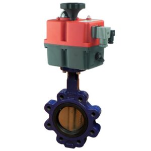 417520428 Valvola a farfalla ghisa LUG attacchi flangiati e attuatore elettrico DN 50 IVR
