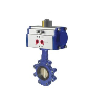 417525607 Valvola a farfalla in ghisa tipo Lug e attuatore DN 65 IVR