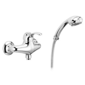 42141CR Monocomando doccia esterno senza kit doccia leva ottone PORTA E BINI - immagine 1