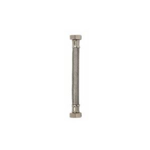 45311001 45/FLESSIBILE INOX 3/8X1/2FF CM.100 C/GUARN ZAGI