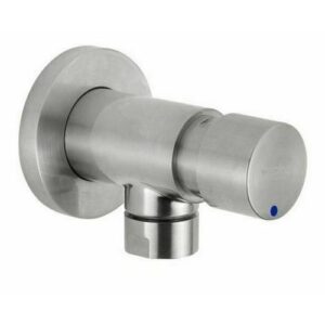 084201 Rubinetto temporizzato orinatoio serie INOX a parete con comando IDRAL
