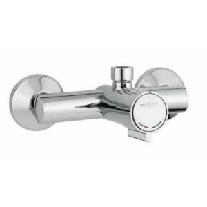 0813230 Miscelatore per doccia a parete con comando a pulsante IDRAL