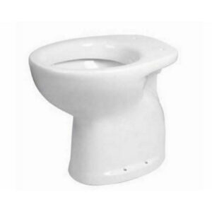 10205 Vaso serie scarico a terra EASY in ceramica H=49 cm, Scarico 4,5 LT IDRAL