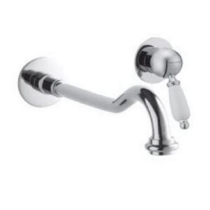 50429CR Monocomando lavabo a muro connessione ponte L 250 mm PORTA E BINI - immagine 1