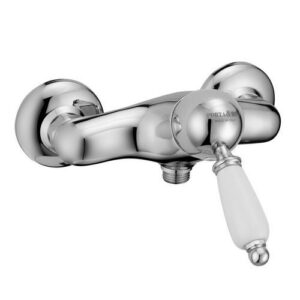 50441CR Monocomando doccia esterno senza kit doccia leva bianca PORTA E BINI - immagine 1