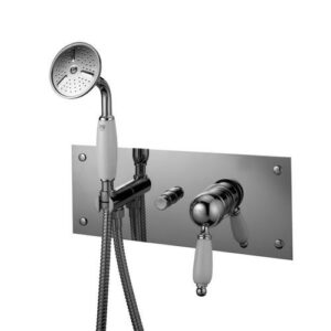 50448CR Monocomando incasso doccia con deviatore e kit doccia PORTA E BINI - immagine 1