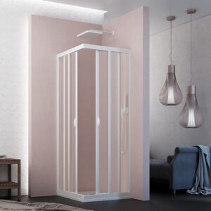 601808 Acrilbox Doccia Ad Angolo Scor 80 X120 Ferrari