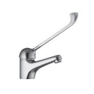 60810CR Monocomando lavabo con scarico automatico Leva clinica PORTA E BINI - immagine 1