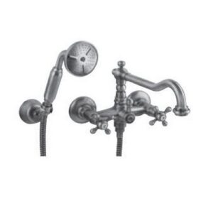 62103CR Gruppo vasca esterno con kit doccia e duplex PORTA E BINI - immagine 1