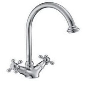 62174CR Monoforo lavello Old Fashion cucina con canna a ponte PORTA E BINI - immagine 1