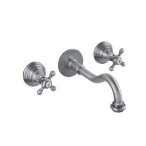 62243CR Batteria lavabo a muro L 200 mm PORTA E BINI
