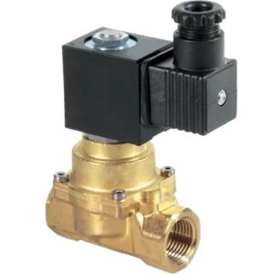 8414V824CC Elettrovalvola azione mista NC 1/2" FKM - 24V cc BRANDONI