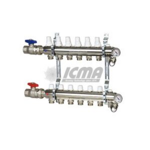 87K021PS06 Kit di collettori con regolazione ed intercettazione 1" 9 ICMA - immagine 1
