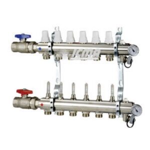 87K023PK06 226 Kit di collettori con regolazione ed intercettazione  1"   6 ICMA