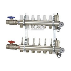 87K032PG06 Kit di collettori con regolazione   1"   2 ICMA - immagine 1