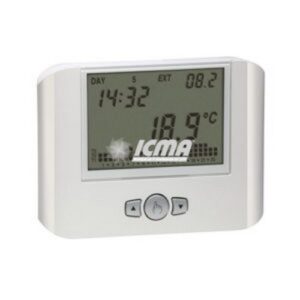 88P4120199 Cronotermostato settimanale, elettronico, P412 BATTERIA ICMA - immagine 1