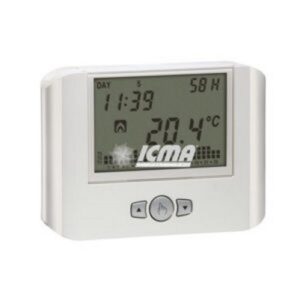 88P4190199 Cronotermostato a programmazione settimanale P419 BATTERIA ICMA - immagine 1