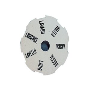 8975 16 DISCO COLLETTORE 'MULTIFAR' C/DESCRIZIONE ITALIA FAR