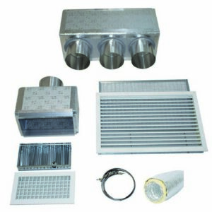 900181  Kit Completo Per Distribuzione Canalizzata Dell'Aria  Kit 3 Vie Ferrari