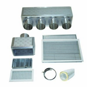 900182 Kit Completo Per La Distribuzione Canalizzata Dell'Aria Kit 4 Vie Ferrari