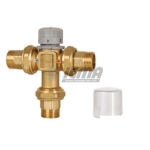 90148AE05 Miscelatore termostatico con bocchettone sulle 3 vie. 148 3/4” 2 ICMA
