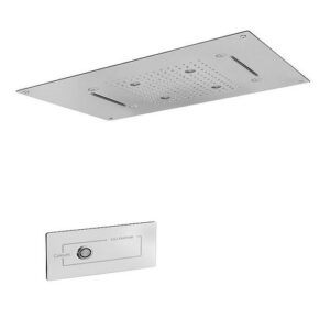 9090800 Soffione anticalcareoda incasso 70x40 cm a 3 funzioni FRATELLI FRATTINI