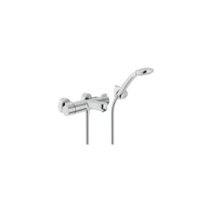 AB87010CR RUBINETTO MISCELATORE TERMOSTATICO GRUPPO VASCA ESTERNO 2 VIE CONDUPLEX COOLBODY CROMO NOBILI