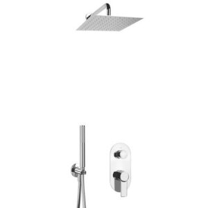 AC17351232048451 Kit doccia incasso,braccio soffione parete FRISONE