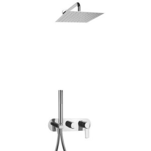 AC27351232008451 Kit doccia incasso , braccio soffione parete FRISONE