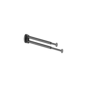 ACPL23/2XGUP PORTA SALVIETTE DOPPIO ESTENSIBILE A SNODO PLUS CANNA DI FUCILE NOBILI