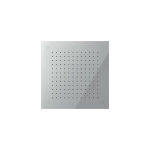 AD139/100CR SOFFIONE INCASSO A SOFFITTO SQUARE TEMPTATION 380 L/ECS NEU INOX LUCIDO NOBILI - immagine 1