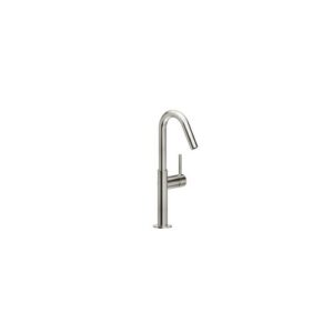 AQ93118/30IX RUBINETTO MISCELATORE LAVABO CON BOCCA A 30° INOX NOBILI - immagine 1